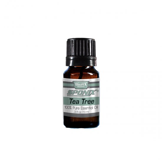 Sponix Tea Tree Essential Oil - Aromatherapy and Therapeutic Grade Oil - 100% Pure and Natural - 10 mL - Click Image to Close