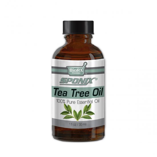 Sponix Tea Tree Essential Oil - Aromatherapy and Therapeutic Grade Oil - 100% Pure and Natural - 1 OZ - Click Image to Close