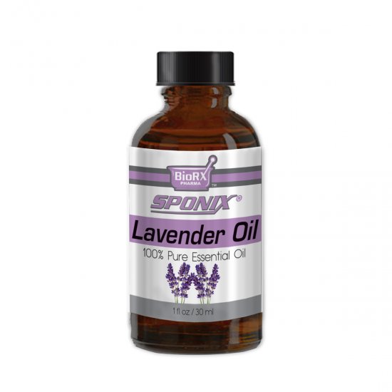 Sponix French Lavender Essential Oil - Aromatherapy and Therapeutic Grade Oil - 100% Pure and Natural - 1 OZ - Click Image to Close