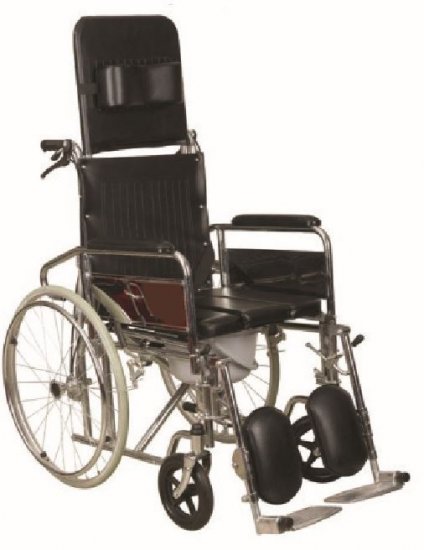 Allied Med Commode Wheelchair RF-JB801 - Click Image to Close