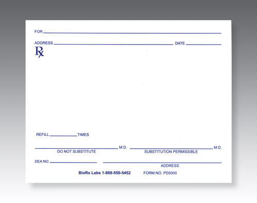 RxPads PD5000 (100 Sheets per Pad) - Click Image to Close