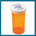 Pharmacy Vials Child Resistant cap