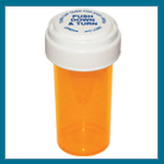 Pharmacy Vials Reversible Cap Vials