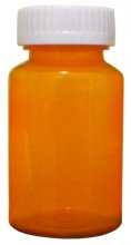 150cc 40 DR AMBER Twist-Pro Vials with Child Resistant Closure Caps Included [QTY. 115]