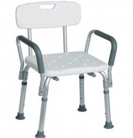 Allied Med Bath Chair W/ Backrest RF-JB206B