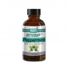 Sponix Peppermint Essential Oil - Aromatherapy and Therapeutic Grade Oil - 100% Pure and Natural - 1 OZ