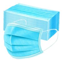 Face Mask - 3ply - Blue - 20 pcs per bag