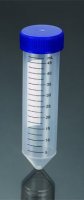 Centrifuge Tubes Conical-Bottom Flat, PP, 50 mL, Sterile, Cap Color: Blue (QTY. 25 per Bag, 8 Bags per Case- 200 Tubes)