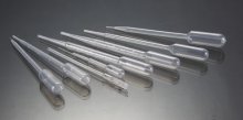 Transfer Pipettes, 7mL Capacity-Graduated to 3mL- Large Bulb, Sterile, 500 per Case, Individually Wrapped