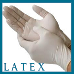 Latex Exam Gloves