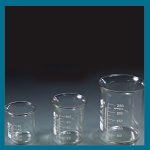 Pharmacy Glass Beaker Compounding Dish